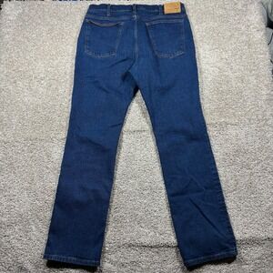 Tecovas Rugged Standard Jean Mens 36x32 Dark Indigo Denim TM130010 Straight Leg